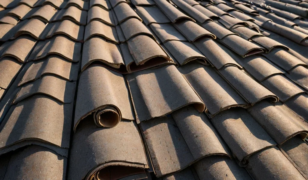 Rubber roll roofing